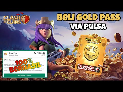 Cara Membeli Gems Clash Royale Dengan Pulsa. 