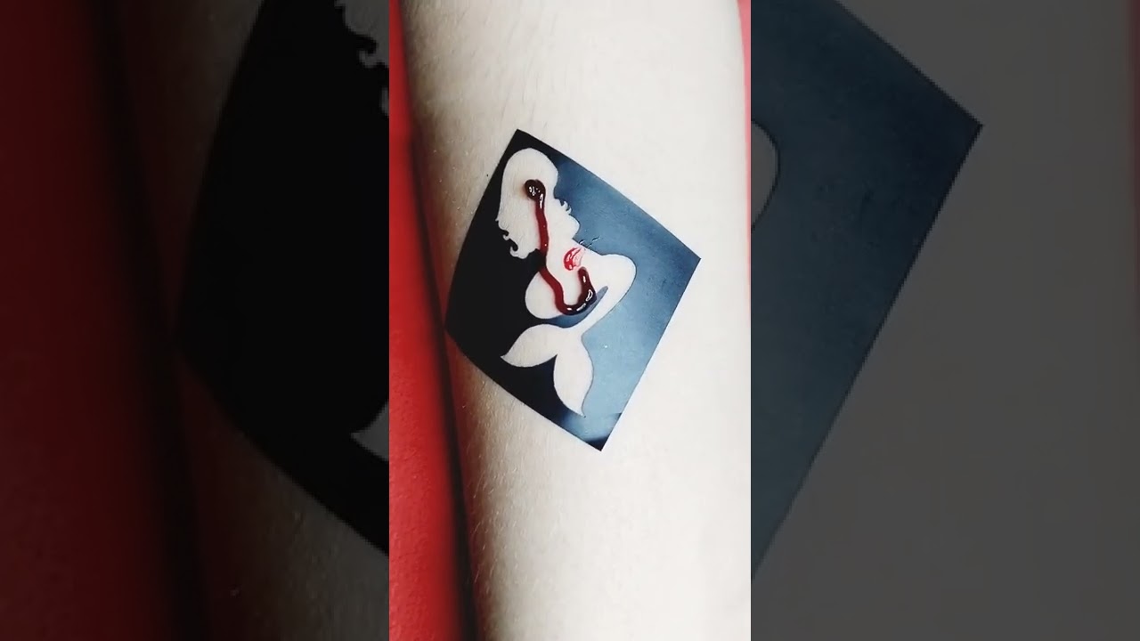 beautiful tattoo sticker design #shorts