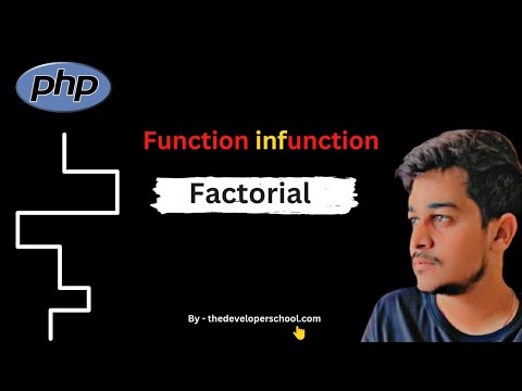 Function In Function | php program for factorial of a number | dsa question | interview guide #php