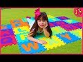 ABC Song | Laurinha Pretend Play Learning Alphabet w Toys & Nursery Rhyme Songs Compilation