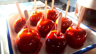 How to Make Candy Apples~Easy Old Fashioned Recipe!