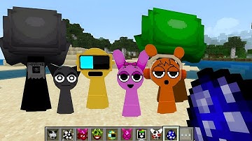 New Incredibox sprunki mod ADDON UPDATE for minecraft PE #minecraft