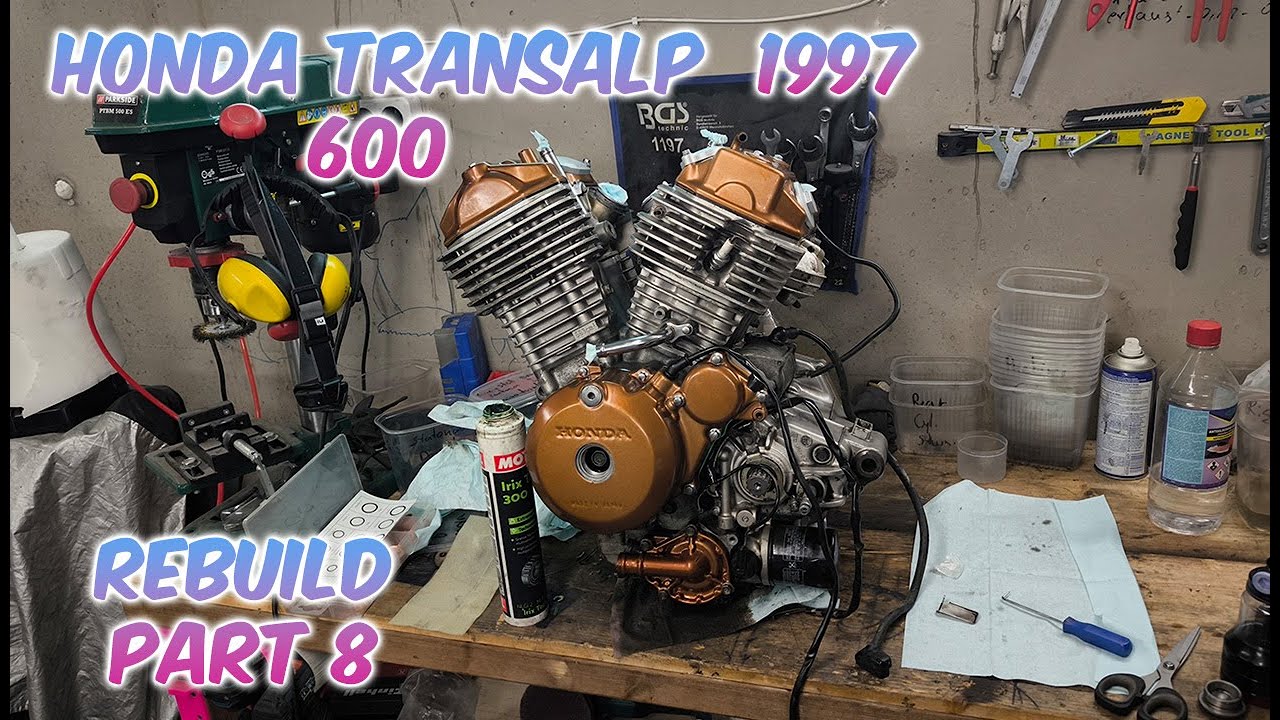 HONDA  TRANSALP XL600V 1997  (8 dalis)