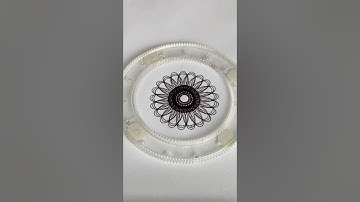 Best Spirograph #spirograph #impossible #skills #viral #satisfying #pattern #noise #asmr