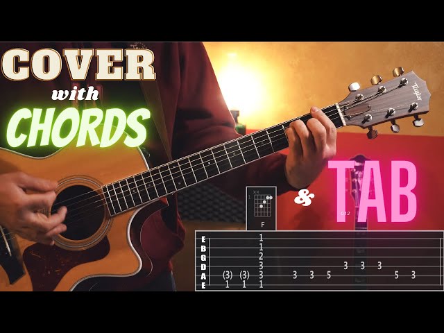 Willd World Guitar Tab Cover - Mr. Big Tutorial Lesson W/Taylor Guitar class=