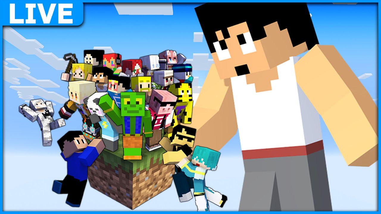 アツクラ】ワンブロックでサバイバル始動！！【カズ視点】 - YouTube