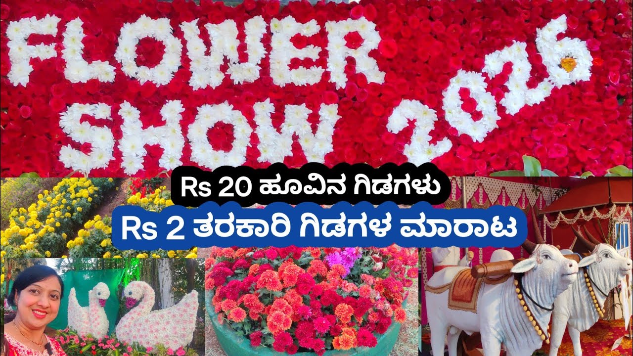 ಸಿರಸಿಯ ಅದ್ಭುತ ಫಲ ಪುಷ್ಪ ಪ್ರದರ್ಶನ | 20 ರೂಪಾಯಿಗೆ ಹೂವಿನ ಗಿಡಗಳು 😱 | Rs 20 flower plants