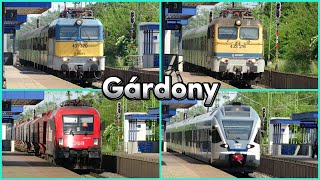Tavaszi vonatok Gárdonyban/ Spring Trains in Gárdony 2024 (4K)