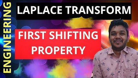 LAPLACE TRANSFORM/ENGINEERING MATHEMATICS-3/FIRST SHIFTING PROPERTY /PROBLEMS SOLVED/ MATHSPEDIA