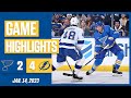 Game Highlights: Lightning 4, Blues 2