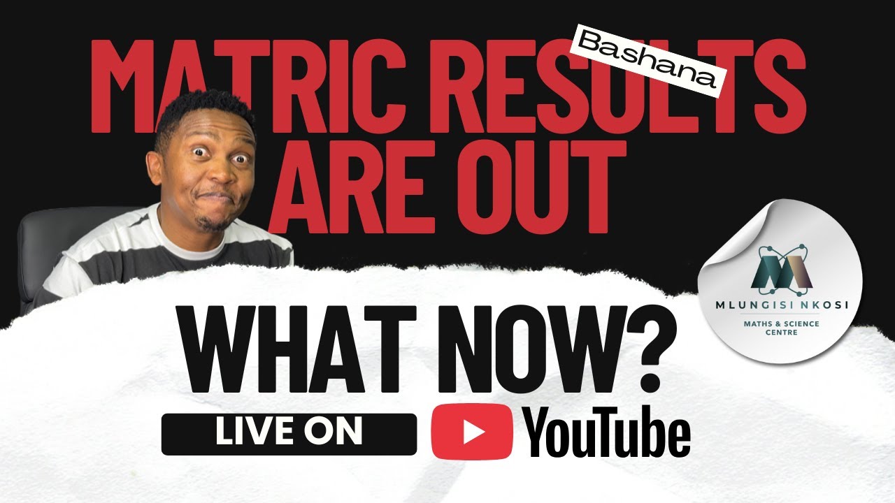 Matric Results Are Out… Now What? | Your Next Steps Explained - YouTube
