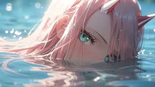 Zero Two Live Wallpaper 💗 | Pink Hair Anime Water Reflection 4K screenshot 5