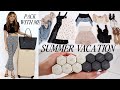 PACK WITH ME: Summer Vacation ☀️ | BEST Travel Bags, Products Organization 2022 | Miss Louie