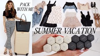PACK WITH ME: Summer Vacation ☀ | BEST Travel Bags, Products Organization 2022 | Miss Louie