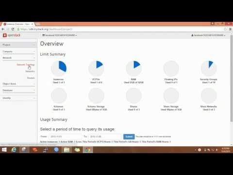 How to add a floating IP address to an instance on Openstack