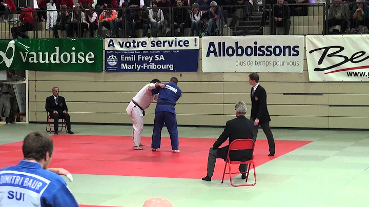 CSI JUDO 2013 1er tour lites hommes +90 Ismael Corrales - Stefan Portmann