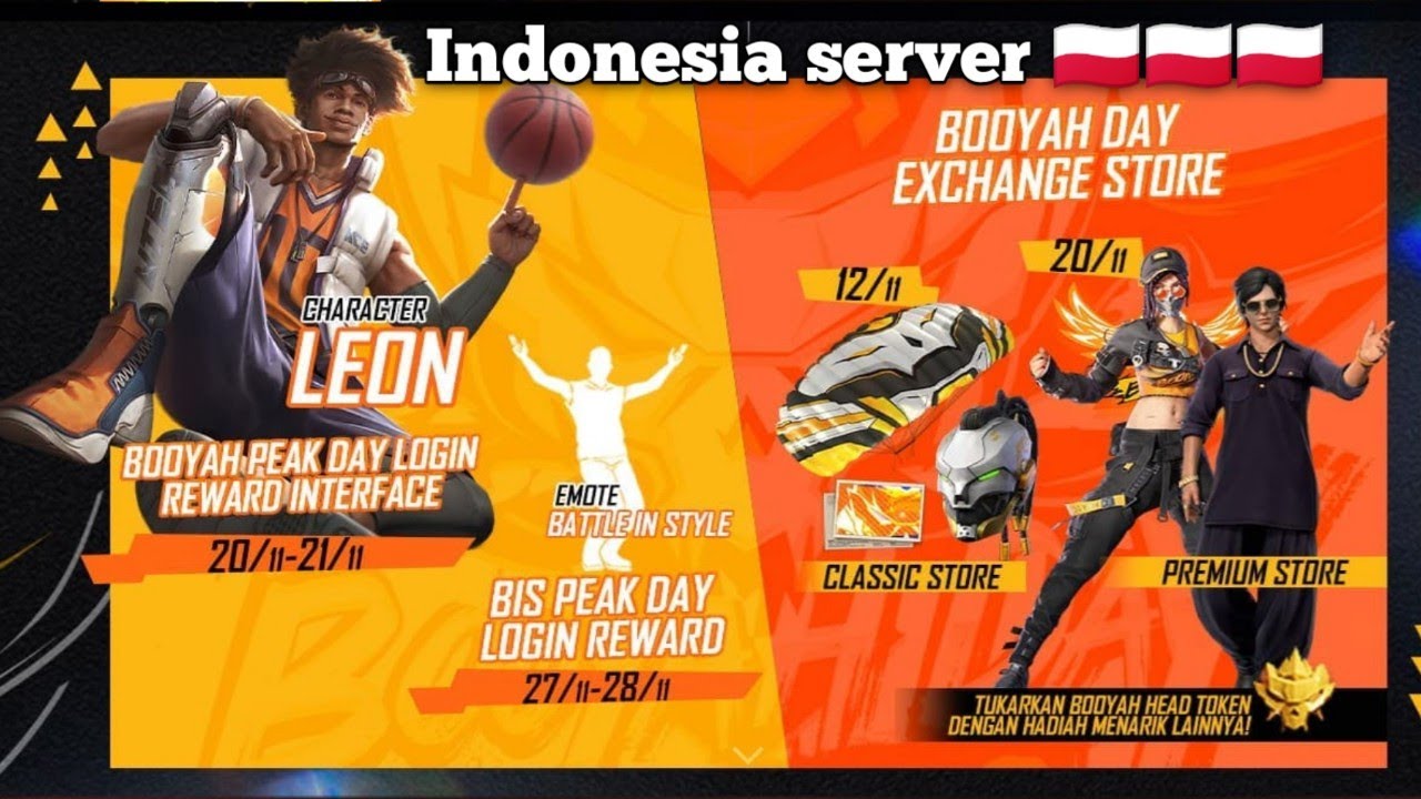 Booyah Day Event Full Details || Indonesia Server | Dewan The Noob