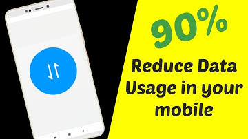 How To reduce data usage in Android Or ios
