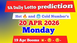 Sa daily lotto prediction of 20 Apr 2026 | South Africa daily lotto Prediction screenshot 2