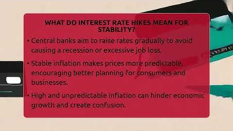 What Do Interest Rate Hikes Mean For Stability? - Inflation Insight Channel