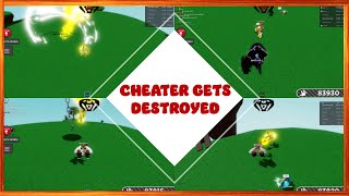 DESTROYING a 100 Killstreak HACKER & Getting 250 Killstreak in Killstreak only | Roblox Slap Battles