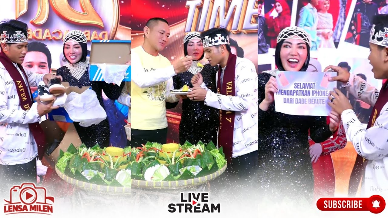 I-PHONE 17 SAMA SEPATU COUPLE MILEN MENJADI HADIAH ULANG TAHUN VALEN DARI DABE BEAUTE | Lensa Milen 