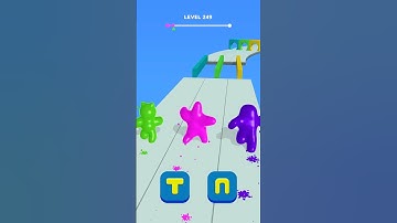 Blob Shifter 3D , Level-249 best game cool ever #gaming #mobilegaming #funny #shorts