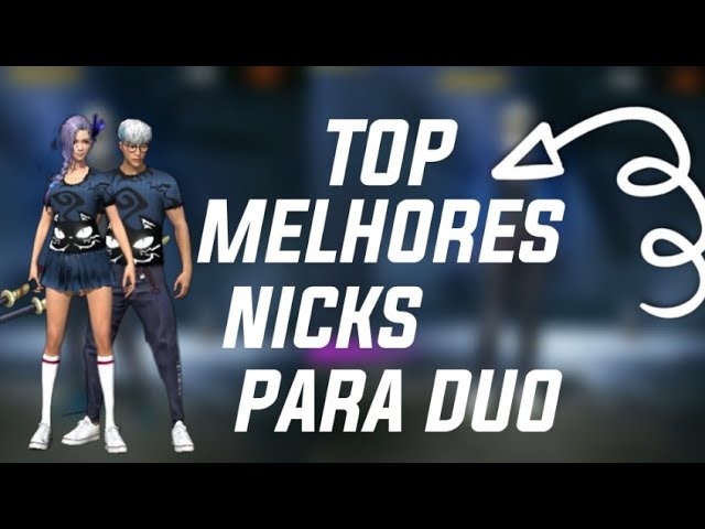 TOP 5 NOMES PARA CASAL NO FREE FIRE👫 