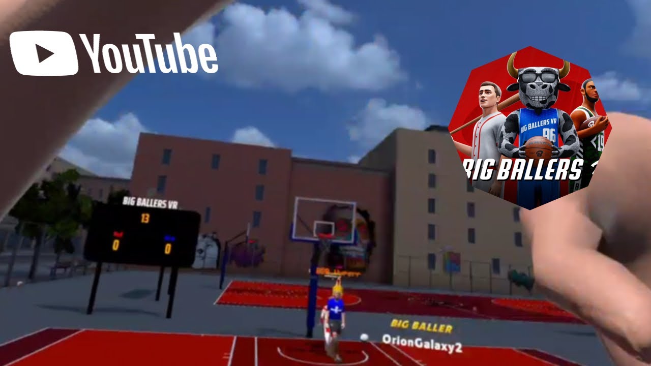 We 2v2’ed PROS in big ballers vr (vr basketball) YouTube