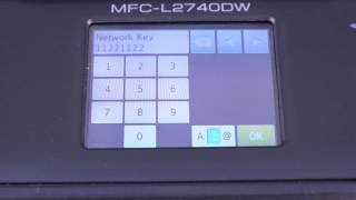 Brother MFC-L2740DW Wi-Fi connection setting guide 網絡連接程序