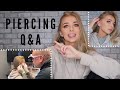 PIERCING Q&amp;A | Conch, Forward Helix, Rook &amp; more