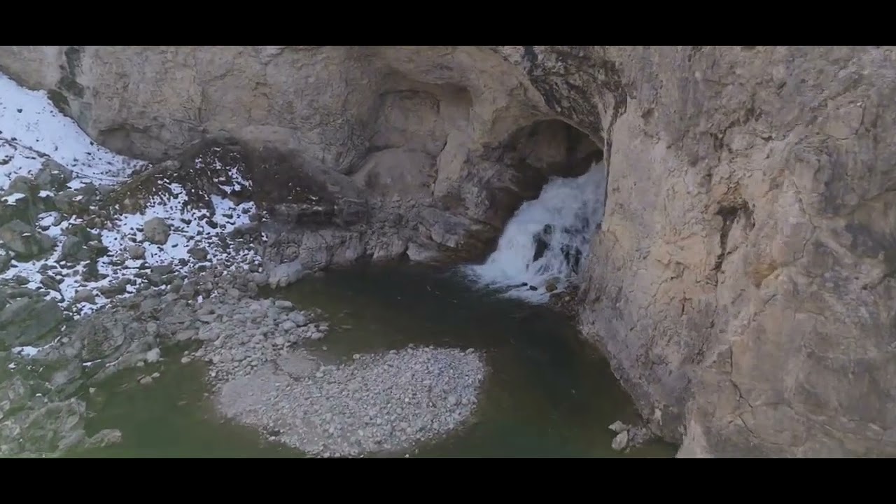 Natural bridge. Big Timber Montana