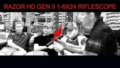 3 Gun Gear Review, VORTEX RAZOR HD GEN II 1-6 X 24 RIFLESCOPE