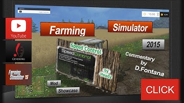 FS15 Mod Showcase - Speed Control [eng]