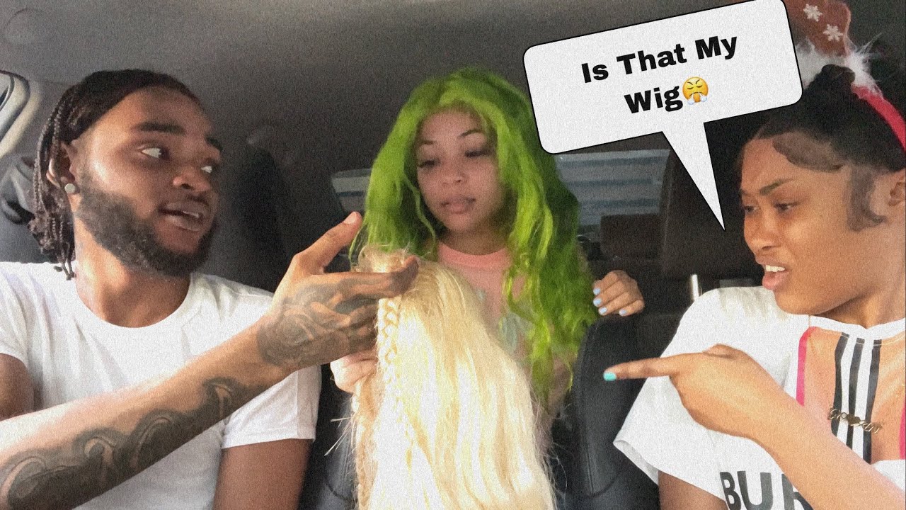 GIVING MY GIRLFRIEND FAVOURITE WIG TO ANOTHER YOUTUBER 😂 VLOGMAS DAY 11