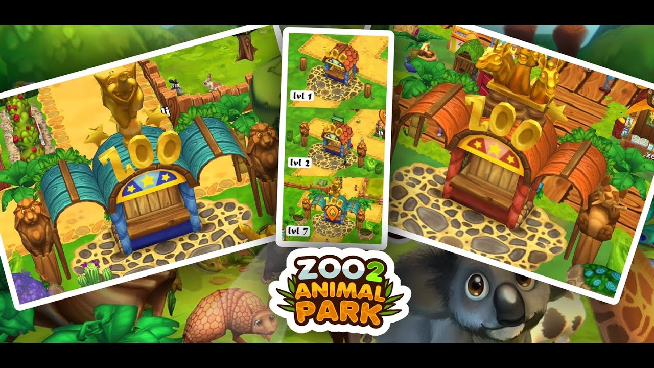 Zoo 2 Animal Park #37 les Caisses d'entrées - YouTube