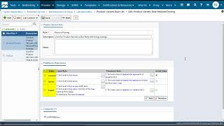 LabVantage - How to work with Products Variant Rules