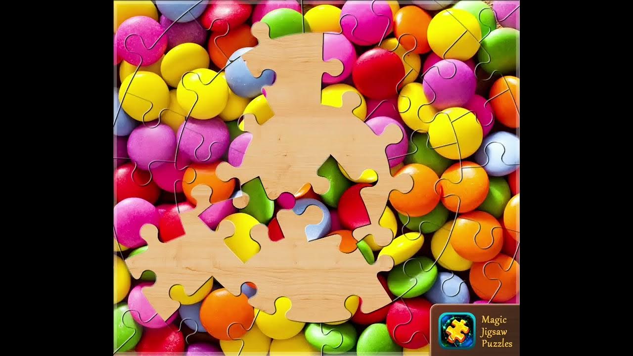[Jigsaw Puzzle] IQ Boost_Candy YouTube