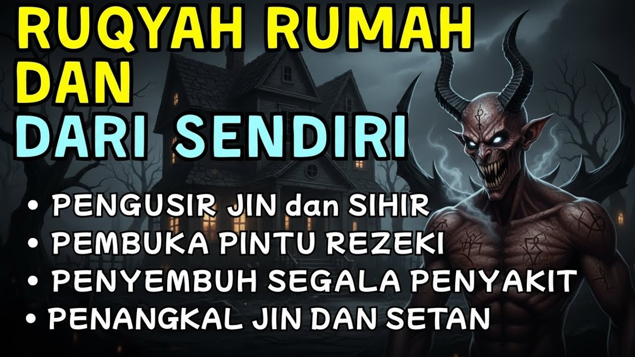 RUQYAH RUMAH PENGUSIR JIN, SETAN & SIHIR DI RUMAH & TUBUH, PENENANG HATI & PIKIRAN | ALAA DIBIROV