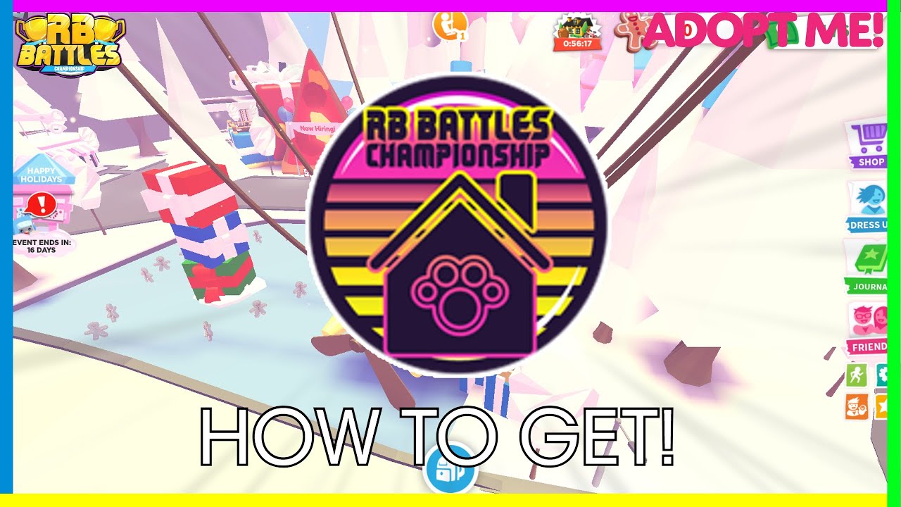 HOW TO GET RBB CHALLENGE BADGE IN ADOPT ME! - YouTube
