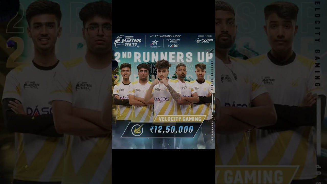 BGMS Nodwin Lan Event Champion's Gladiators 🏆 Runners-up OG,VLT 👏 