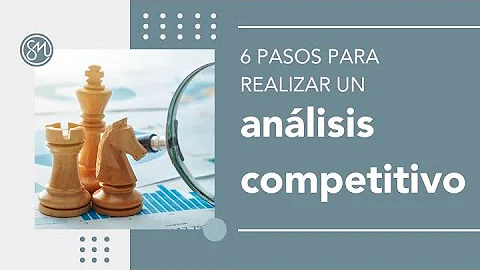 ¿Cuáles son los 6 pasos del análisis competitivo?