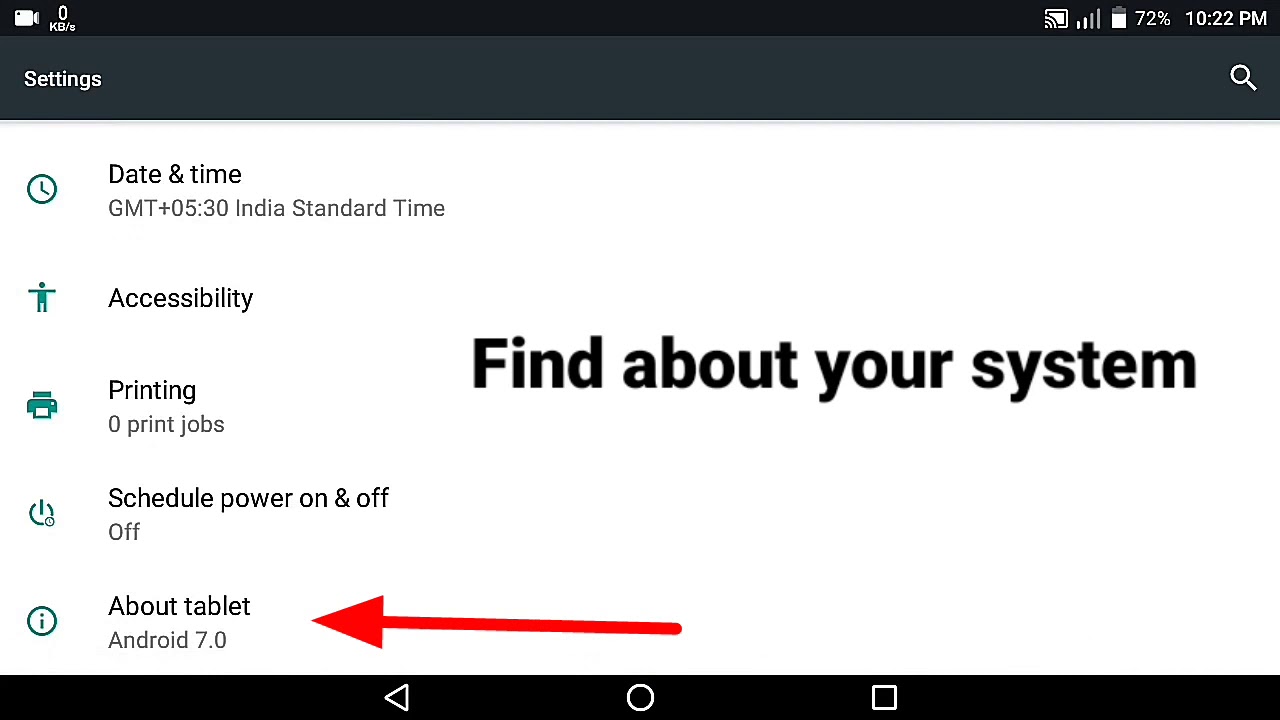 How to enable developer options || settings || #1