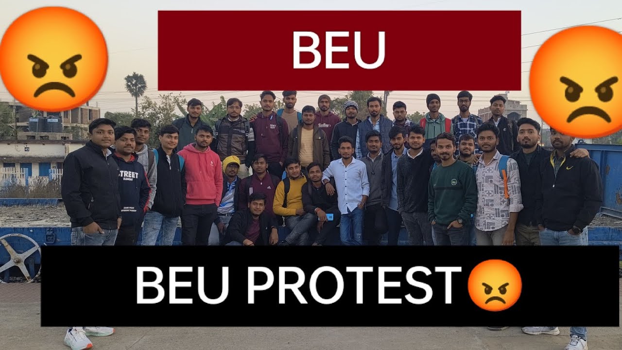 Students Going to BEU for Protest😡 