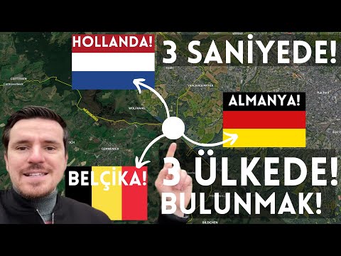 Hollanda’nın En Yüksek Noktası ! Hollanda- Belçika- Almanya Sınırı! #vaals #vaalsberg #aachen