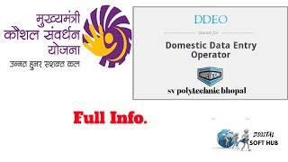 MMKSY(DDEO) From SV Polytechnic Bhopal.......... Good course for 10th pass screenshot 1