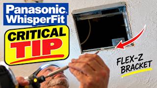 How to Position the Panasonic Flex-Z Fast Bracket (For Easy Install)