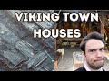 What did viking town houses look like and where did they poop