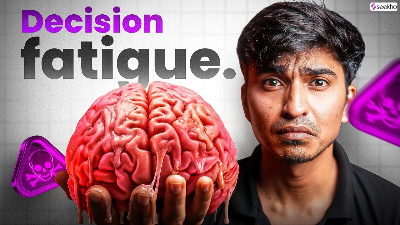 Billionaires Same Clothes Kyun Pehente Hain? | Decision Fatigue 🤔 | ft. Avinash Kumar #seekho