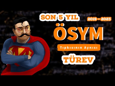 TÜREV ÖSYM ÇIKMIŞ SORULAR | Son 5 Yılın Tıpkısının Aynısı | PDF | #türev